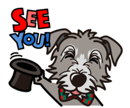 iinu - Irish Wolfhound sticker #13251929