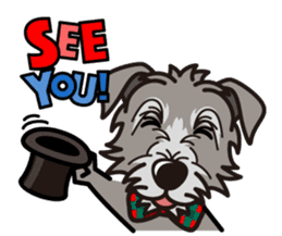 iinu - Irish Wolfhound sticker #13251929