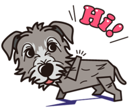 iinu - Irish Wolfhound sticker #13251933