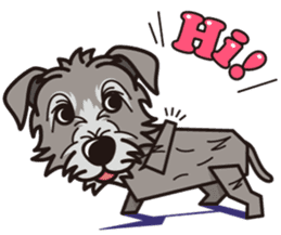 iinu - Irish Wolfhound sticker #13251933