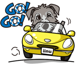 iinu - Irish Wolfhound sticker #13251957