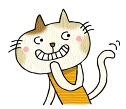 Cat special ! sticker #13252072