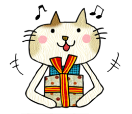 Cat special ! sticker #13252075