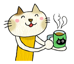 Cat special ! sticker #13252080