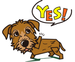 iinu - Deerhound sticker #13252150