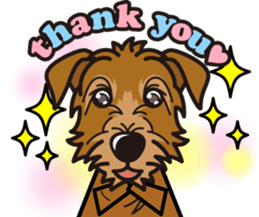 iinu - Deerhound sticker #13252151