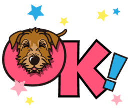 iinu - Deerhound sticker #13252152