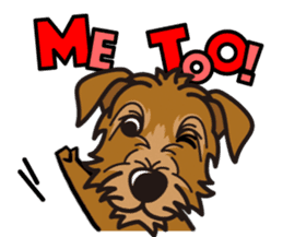 iinu - Deerhound sticker #13252156