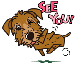 iinu - Deerhound sticker #13252157