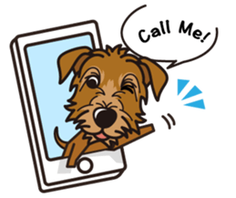 iinu - Deerhound sticker #13252160