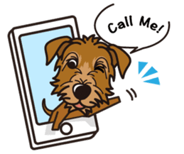 iinu - Deerhound sticker #13252160