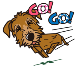 iinu - Deerhound sticker #13252162