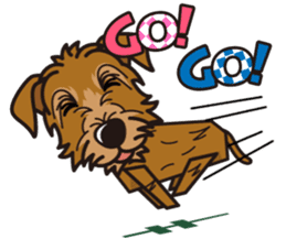 iinu - Deerhound sticker #13252162