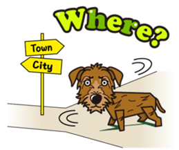 iinu - Deerhound sticker #13252163