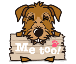 iinu - Deerhound sticker #13252167