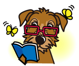 iinu - Deerhound sticker #13252172