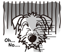 iinu - Deerhound sticker #13252173