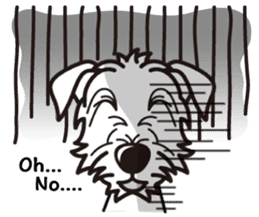 iinu - Deerhound sticker #13252173