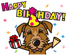 iinu - Deerhound sticker #13252176