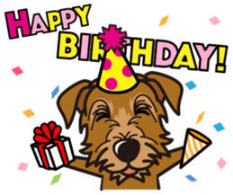 iinu - Deerhound sticker #13252176