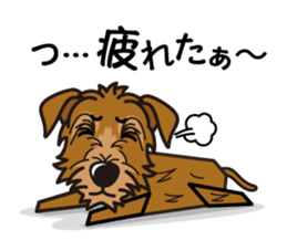 iinu - Deerhound sticker #13252177