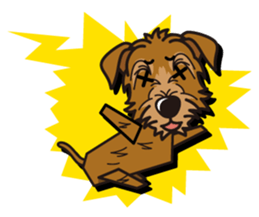 iinu - Deerhound sticker #13252178