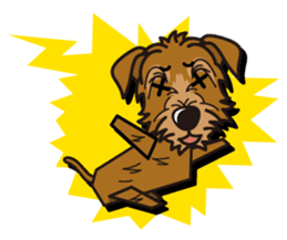 iinu - Deerhound sticker #13252178