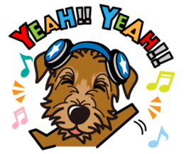 iinu - Deerhound sticker #13252180