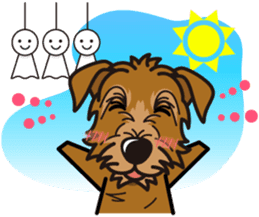 iinu - Deerhound sticker #13252183