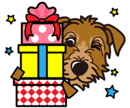 iinu - Deerhound sticker #13252188