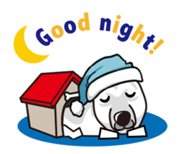 iinu - White Swiss Shepherd Dog sticker #13252251