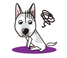 iinu - White Swiss Shepherd Dog sticker #13252256