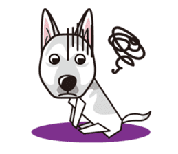 iinu - White Swiss Shepherd Dog sticker #13252256