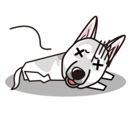 iinu - White Swiss Shepherd Dog sticker #13252258