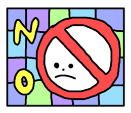 Beautiful stained glass sticker #13253105