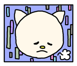 Beautiful stained glass sticker #13253118