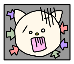 Beautiful stained glass sticker #13253120