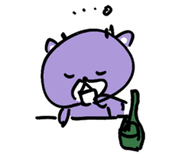 AKKUMA'S KOGUMA-SAKE sticker #13253256