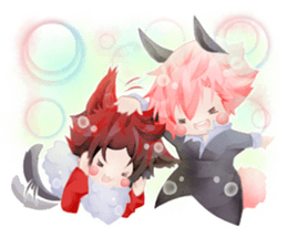 39 Cat&Rabbit sticker #13254001