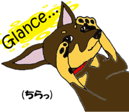 real pinscher 2 sticker #13254058