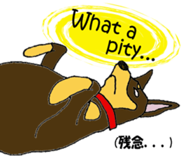 real pinscher 2 sticker #13254060