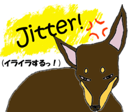 real pinscher 2 sticker #13254073