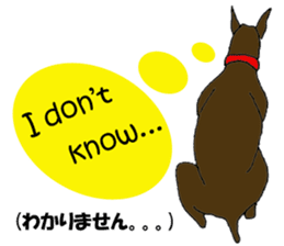 real pinscher 2 sticker #13254076