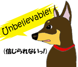 real pinscher 2 sticker #13254078