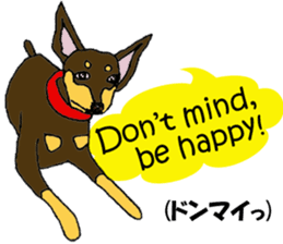 real pinscher 2 sticker #13254080