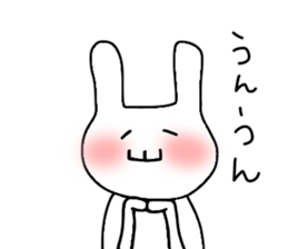 rabbitsfriendship2cramschoolSticker sticker #13254428