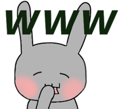 rabbitsfriendship2cramschoolSticker sticker #13254441