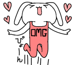 rabbitsfriendship2cramschoolSticker sticker #13254453