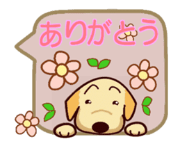 Animation of Labrador Retriever and Cat sticker #13254490