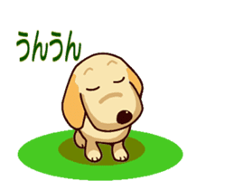 Animation of Labrador Retriever and Cat sticker #13254498